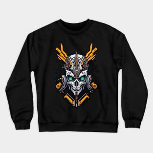 Mecha Skull S01 D56 Crewneck Sweatshirt